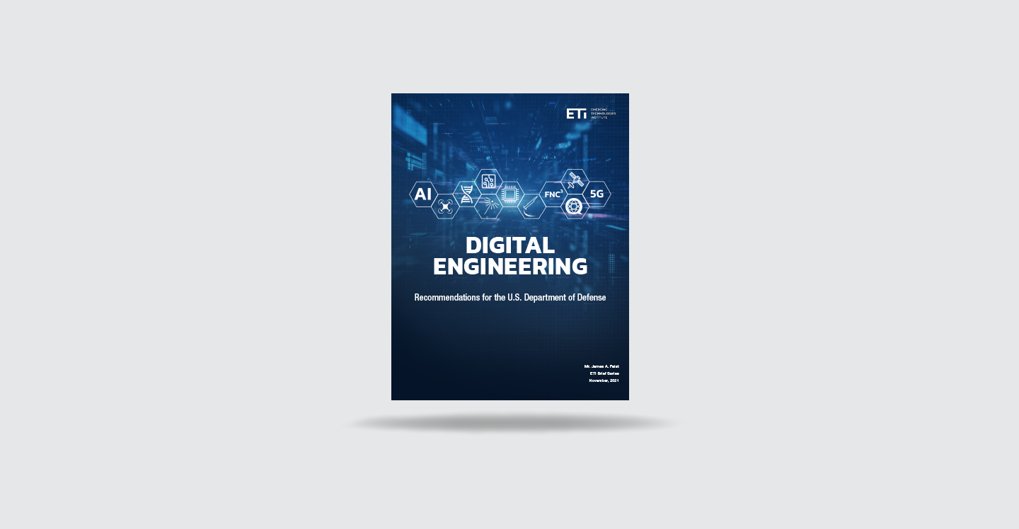 Digital Engineering: Recommendations for the U.S Department of Defense